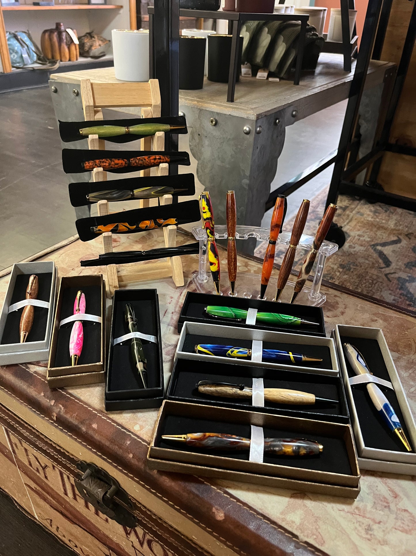 Handmade Resin and Wood Designer Pens – Locally Crafted High-End Artisan Writing Instruments