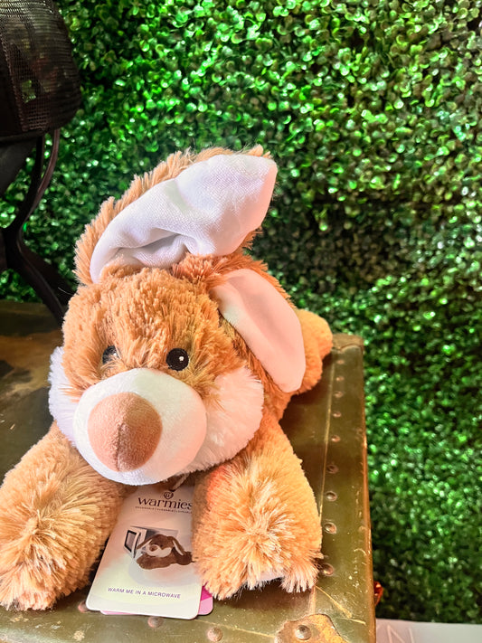 Soft aromatherapy microwavable wrap with calming lavender scent