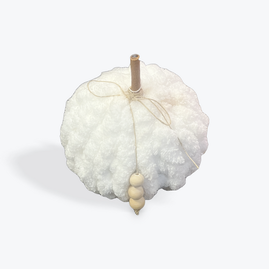 Cozy Corner chunky knit pumpkin crafted with artisan care