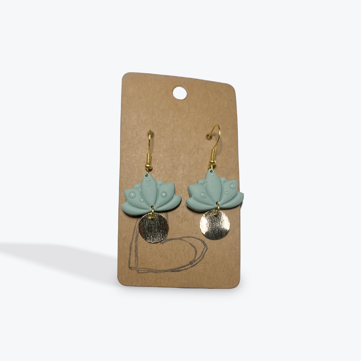 Artistic Earbobs handmade earrings with bold multicolor accents