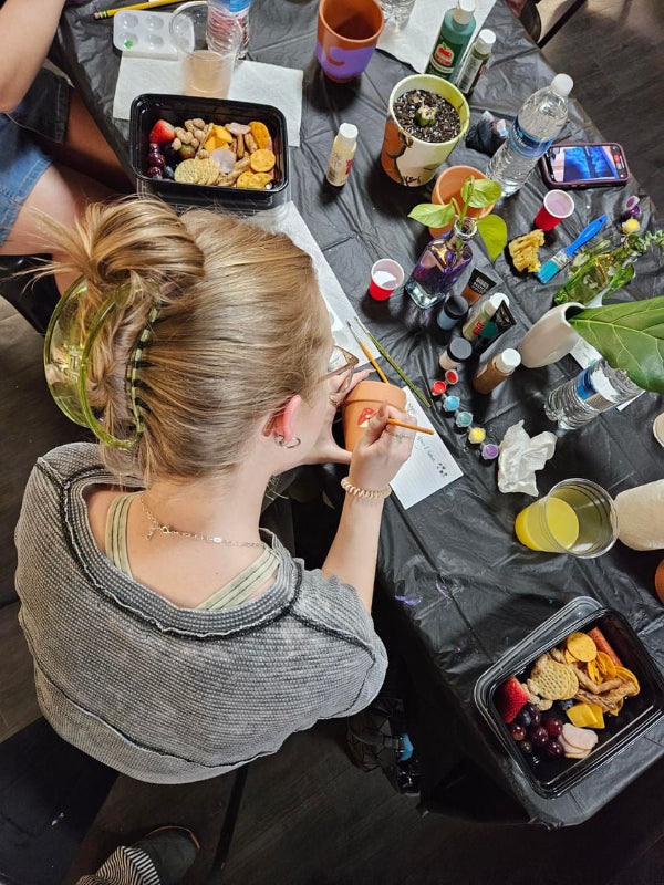 Emporium 23 creative workshop and pop-up events in Newton, NC—small groups with clear instruction and materials included
