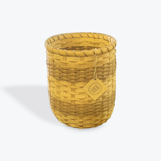Artisan storage basket made from natural fibers Emporium 23