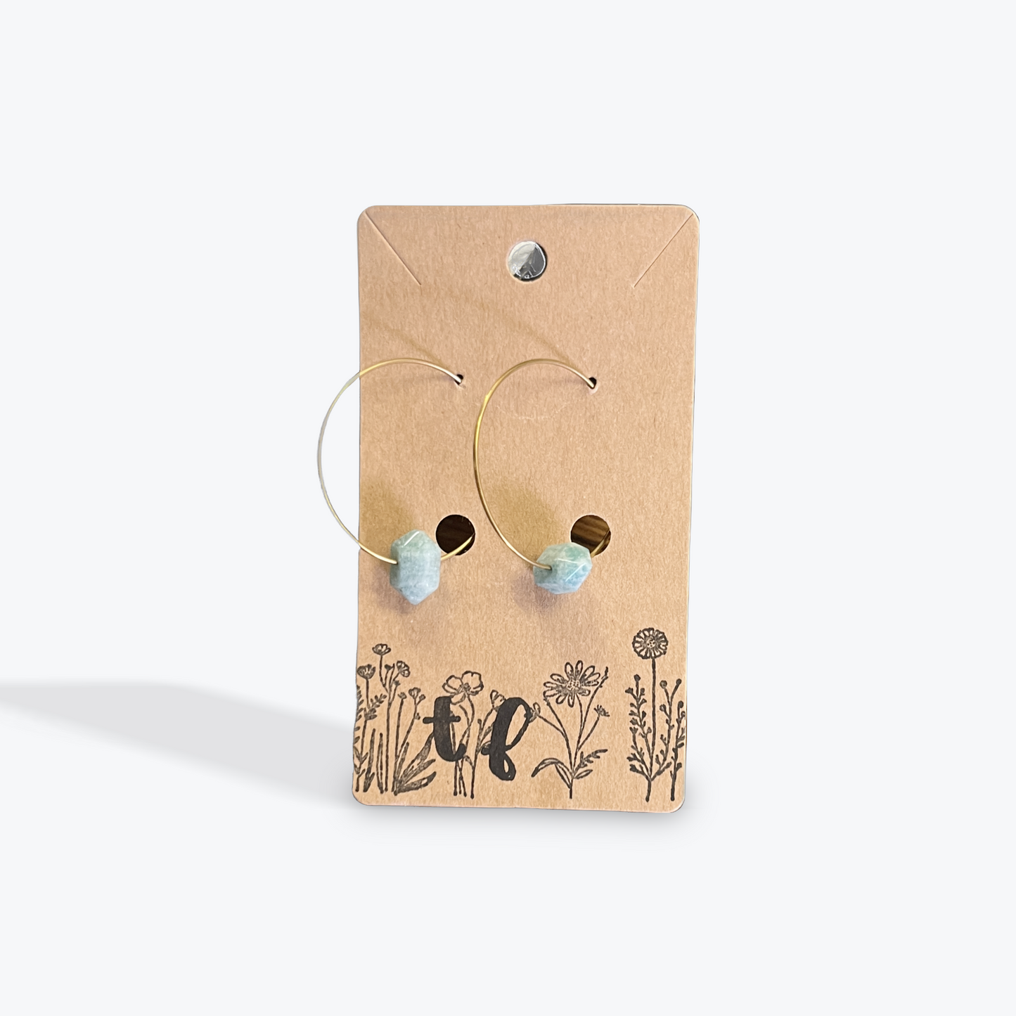 Handmade earrings with hypoallergenic materials for sensitive ears