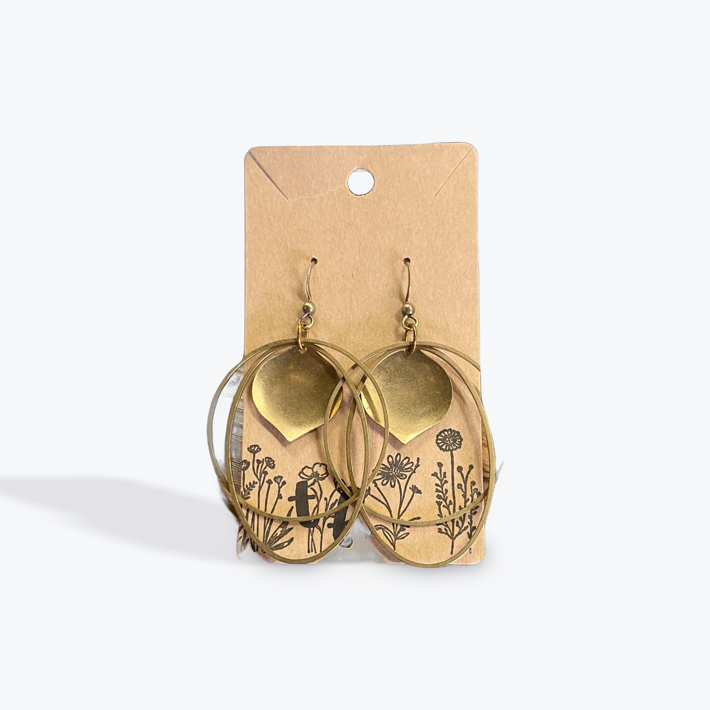 Handmade artisan earrings by Terri Fulbright with ethical sourcing