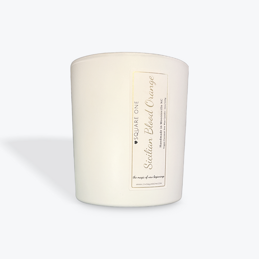 Eco friendly coconut soy wax candle hand poured in Mooresville NC