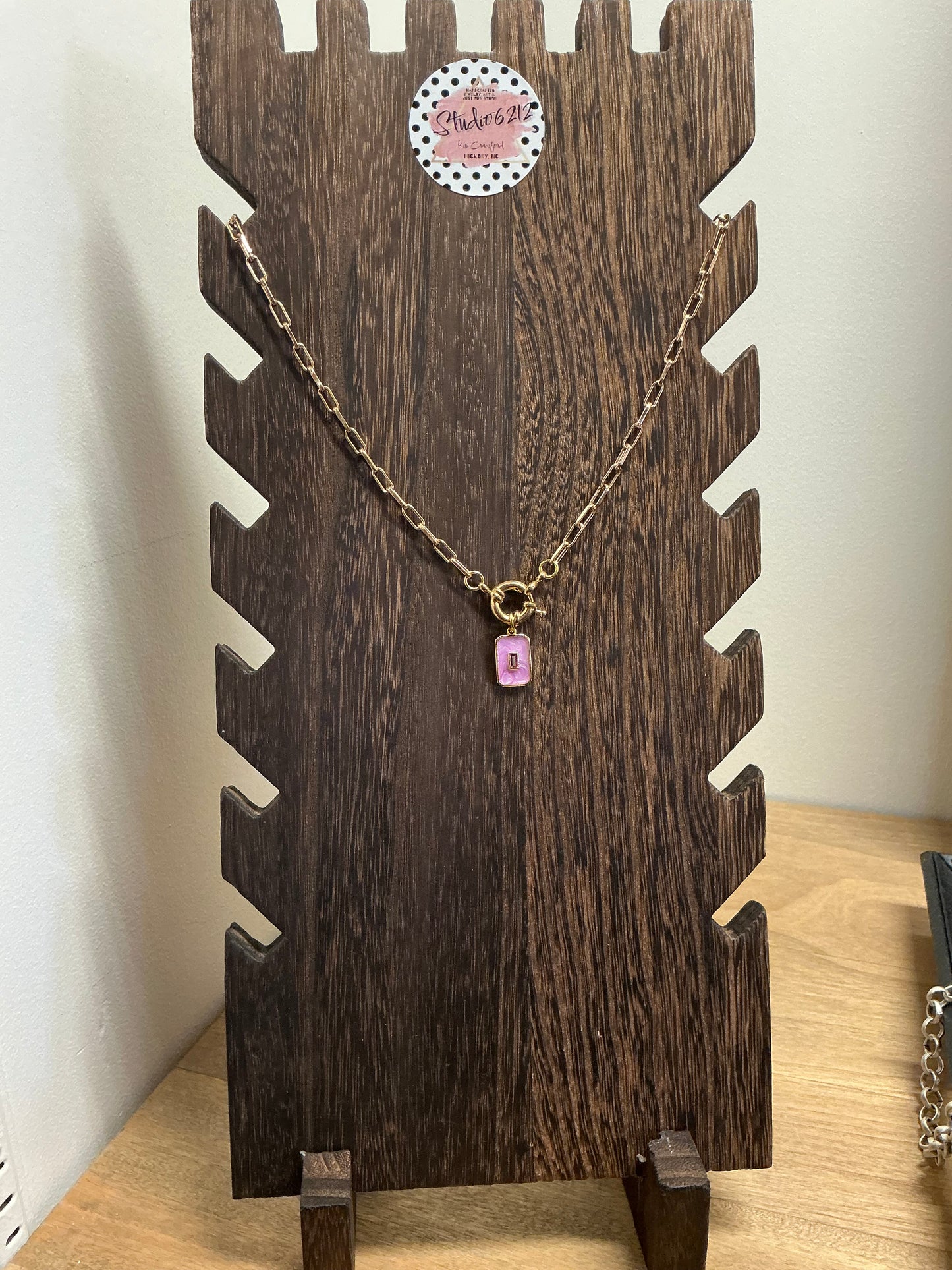 Studio 6212 artisan necklace crafted with creative handmade detail