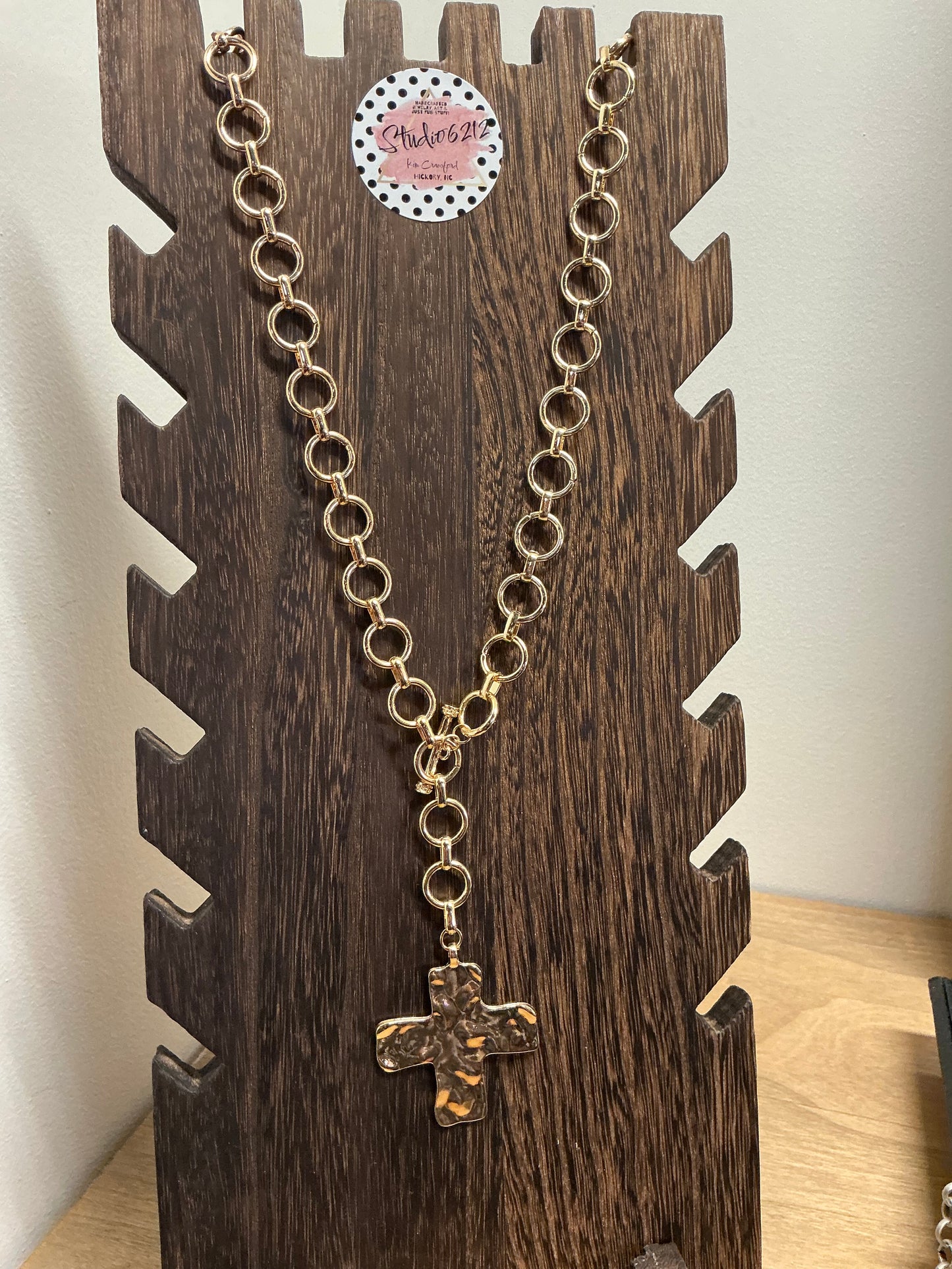 Handmade Studio 6212 necklace with delicate artisan style