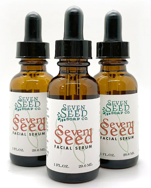 Seven Seed Soap Company Facial Serum – All-Natural Locally Made Skincare (1 oz)