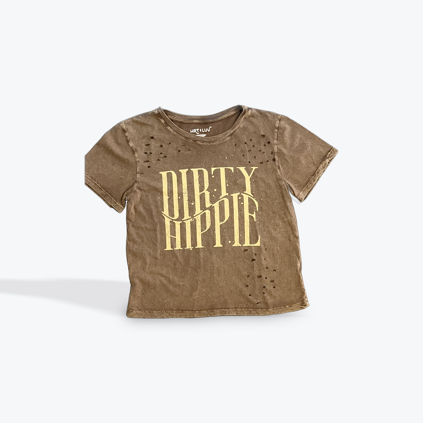 Dirty Hippie Distressed Graphic Tee