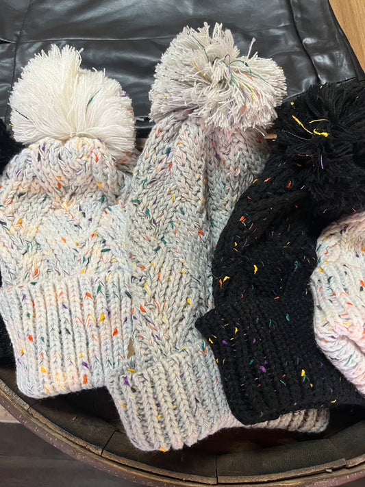 Trendy Knit Beanies – Multicolor, Textured & Winter Popcorn Styles