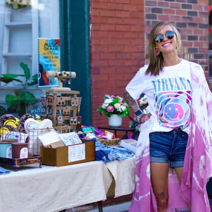 Emporium 23 off-site pop-up event in Newton, NC featuring local makers.