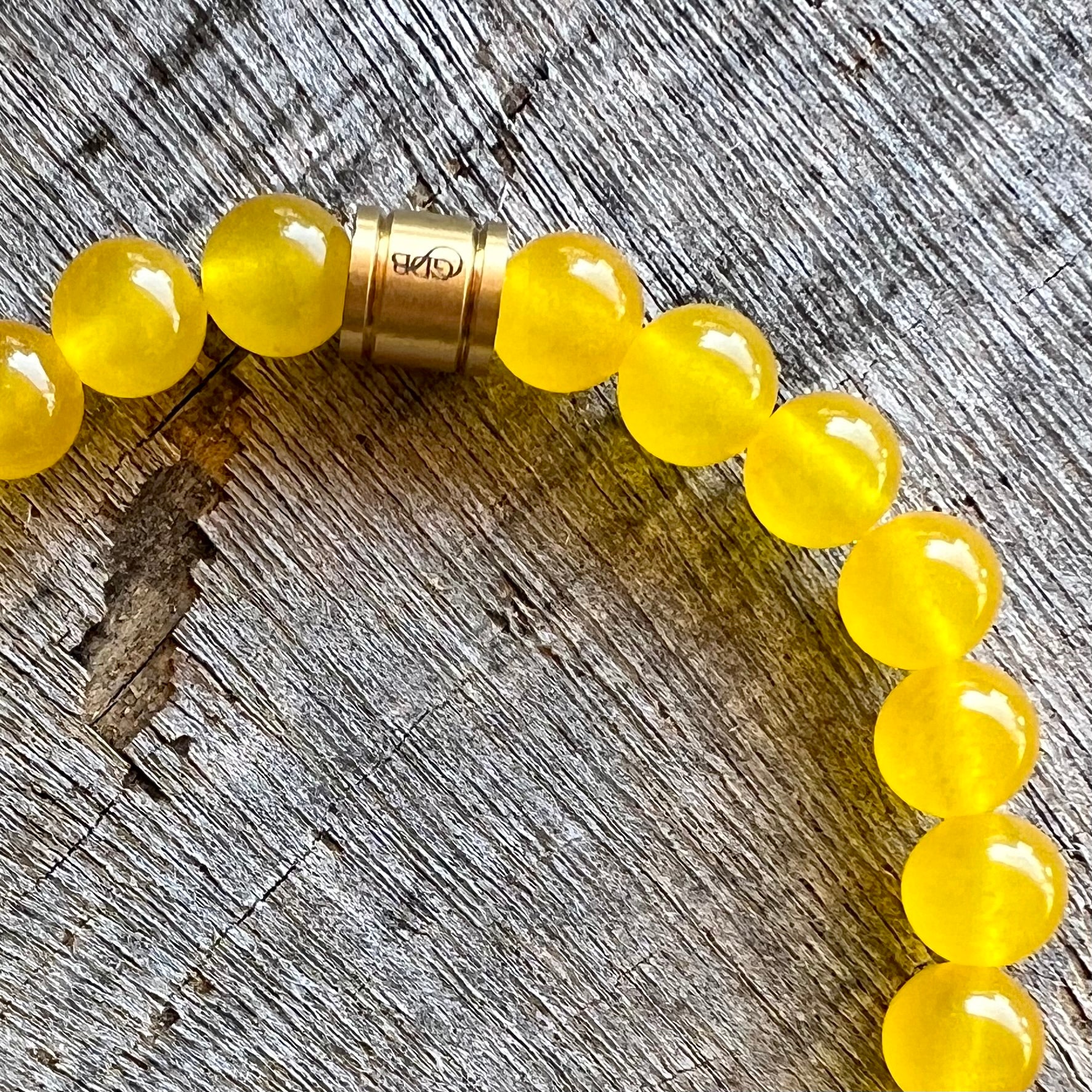 Boutique gemstone bracelet in unique artisan style