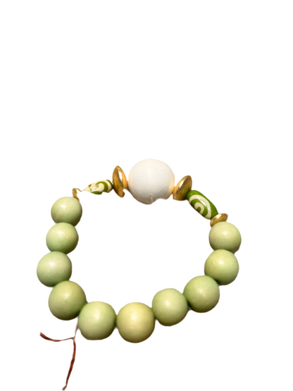 Studio6212 handmade bracelet with colorful beaded design