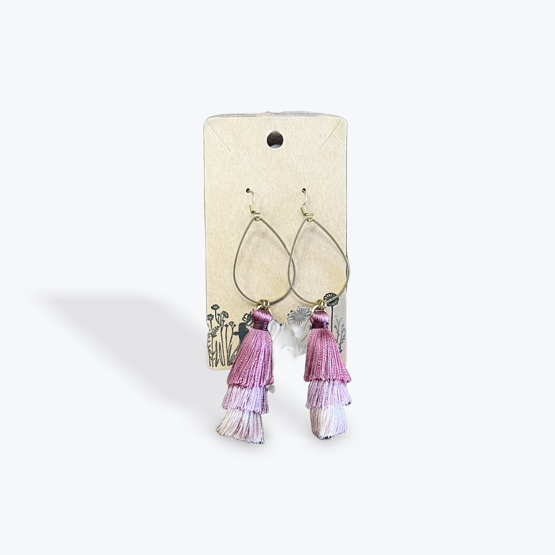 Terri Fulbright handmade earrings with artisan metalwork