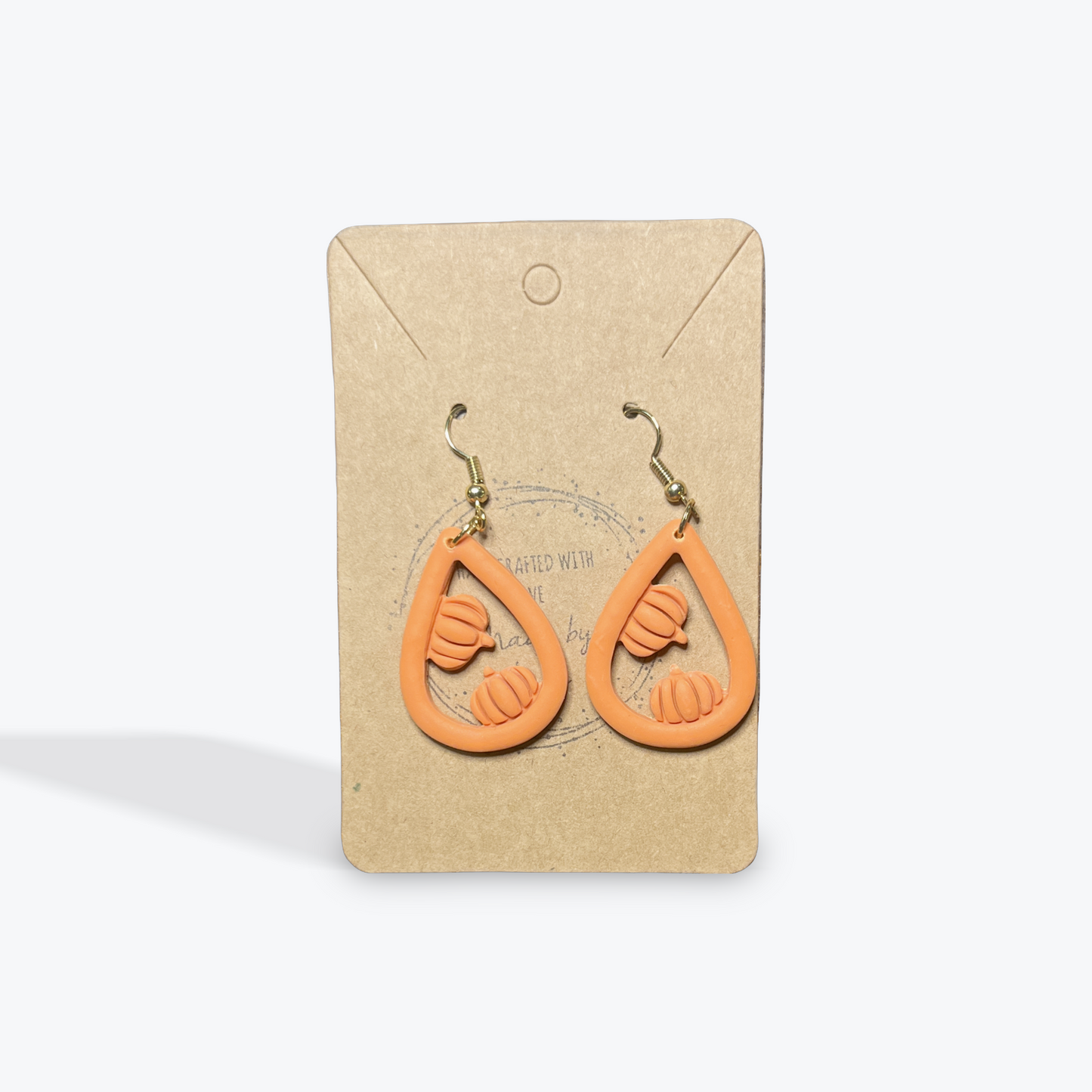 Halloween season earrings with playful handcrafted flair