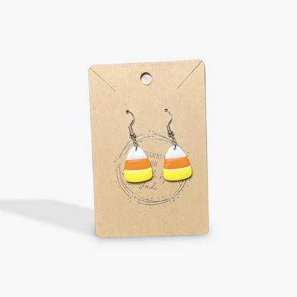 Autumn inspired earrings in versatile casual style