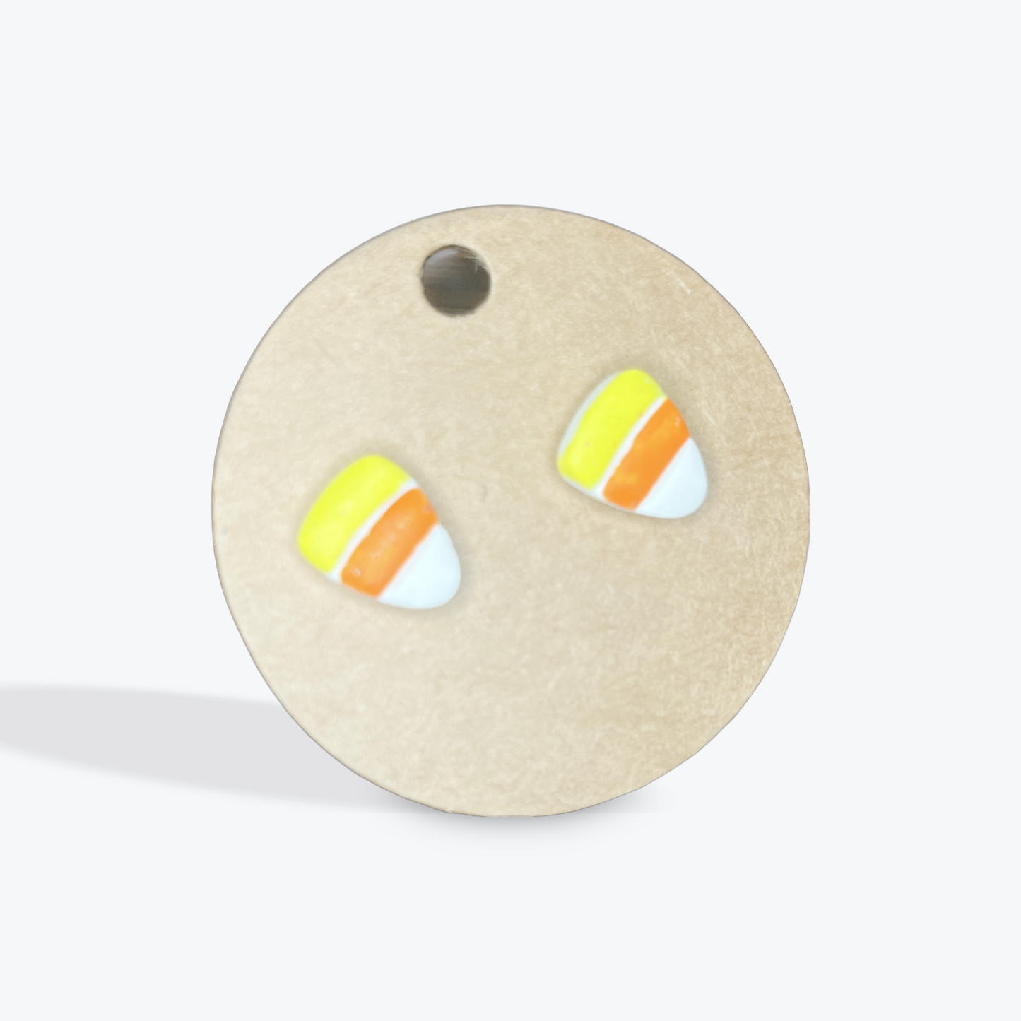 Artisan earrings featuring neutral autumn ready tones