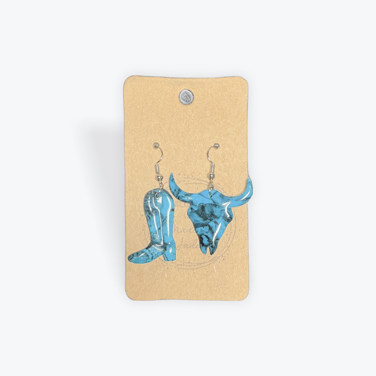 Made by Jade handmade earrings in playful clay design