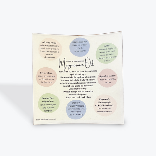Mamabird Nest handmade wellness products with natural ingredients