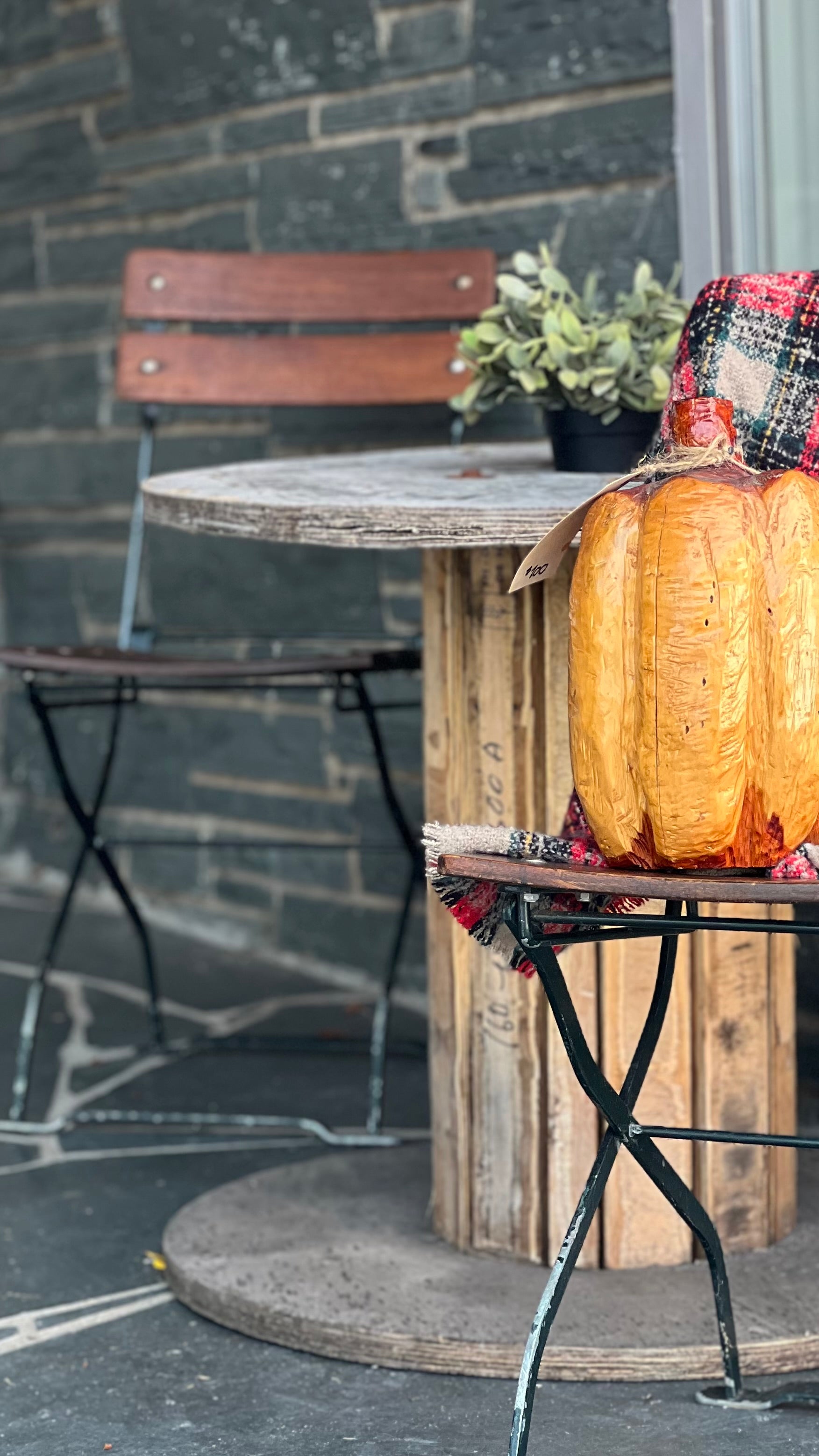 Unique handcrafted chainsaw carving available for store pick up