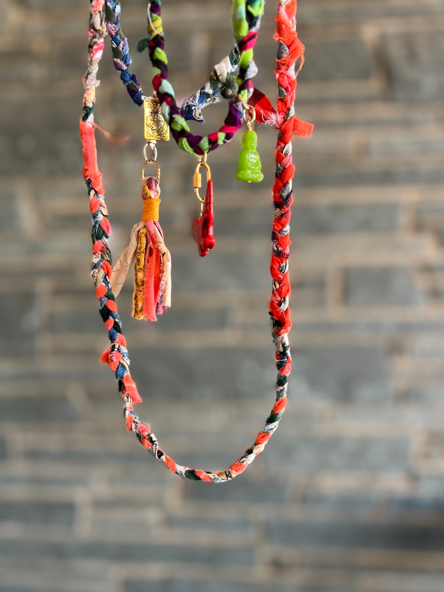 Soul Collective handmade braided rope necklace with artisan style