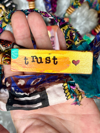 Soul Collective hand-painted ornament for holiday or home décor
