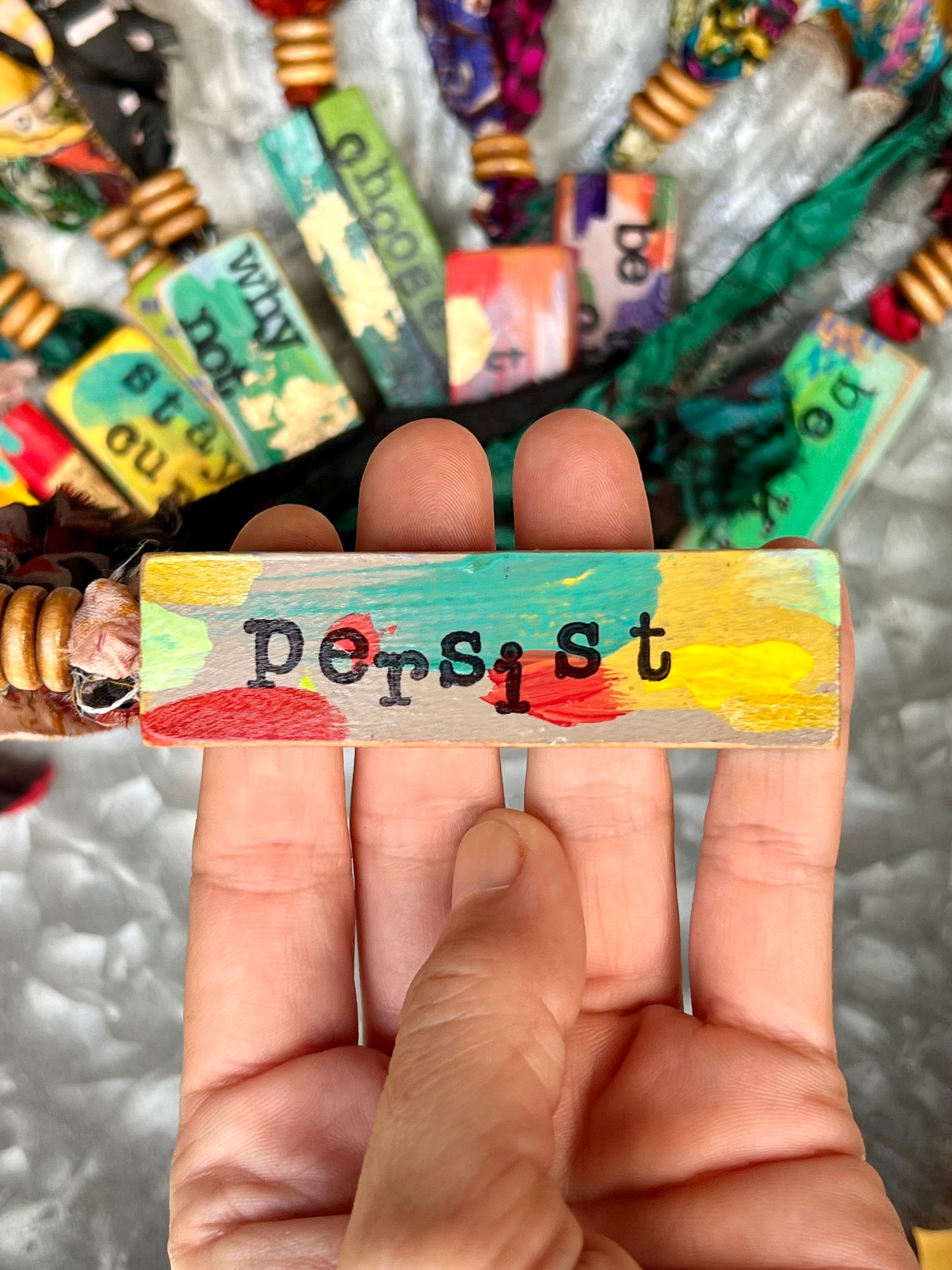 Original painted ornament by Soul Collective artisan studio