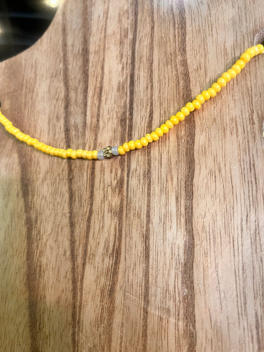 Stacy Motsinger handmade beaded bracelet with artisan design