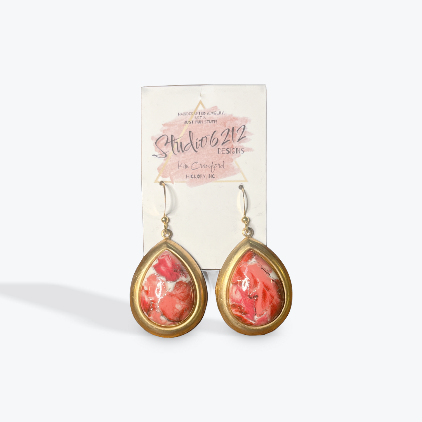 Studio 6212 artisan earrings with bold handcrafted style