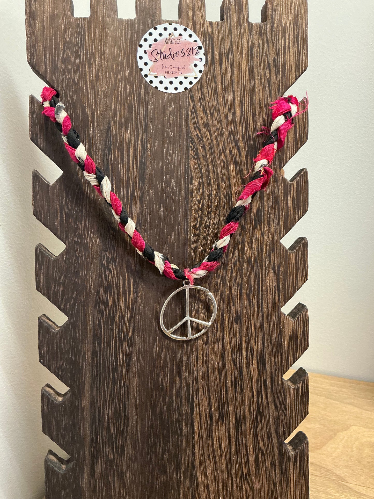 Handmade Studio 6212 necklace with earthy artisan style
