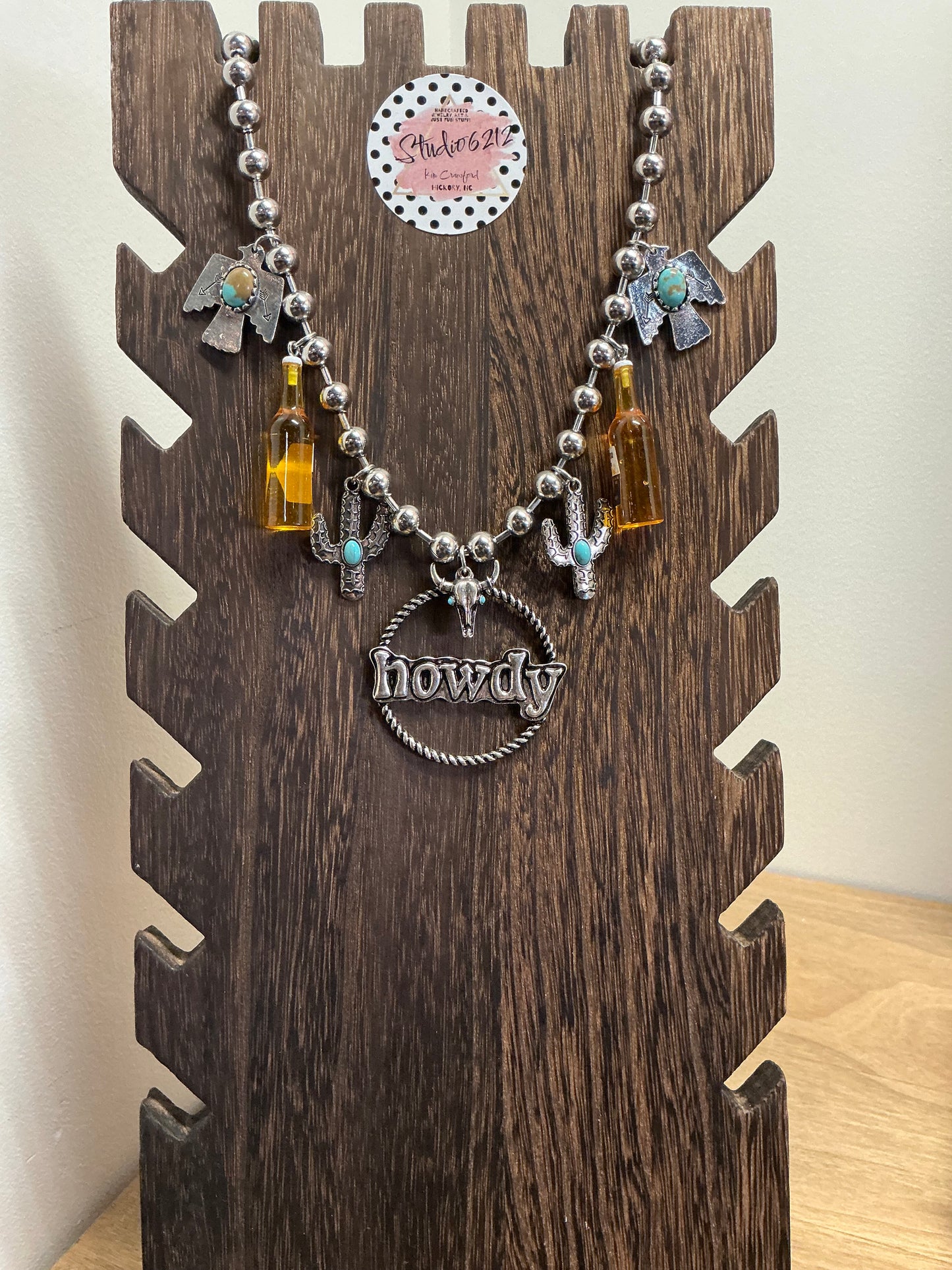 Studio 6212 handmade necklace in unique artisan design