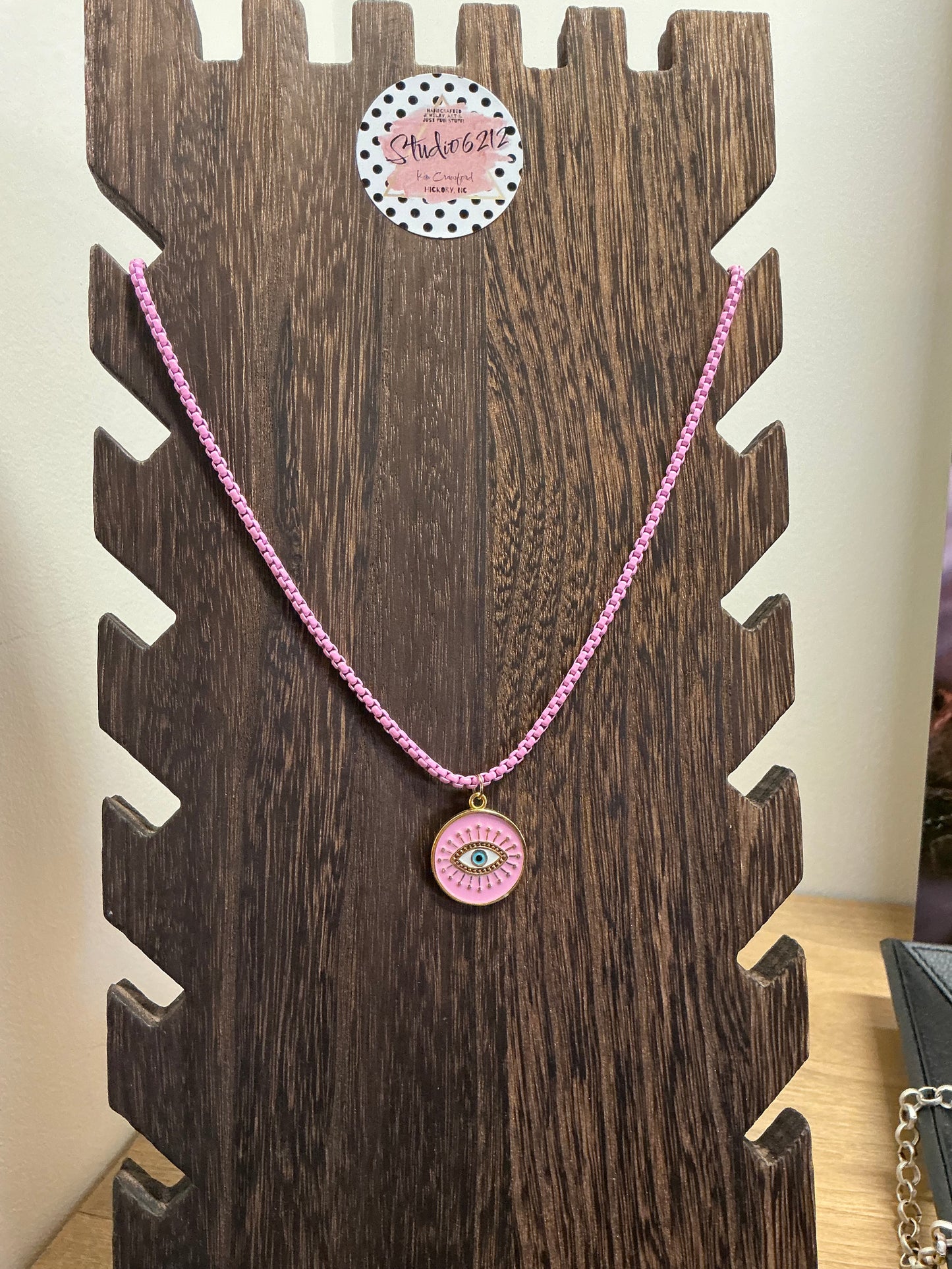 Handmade Studio 6212 necklace with boho artisan design