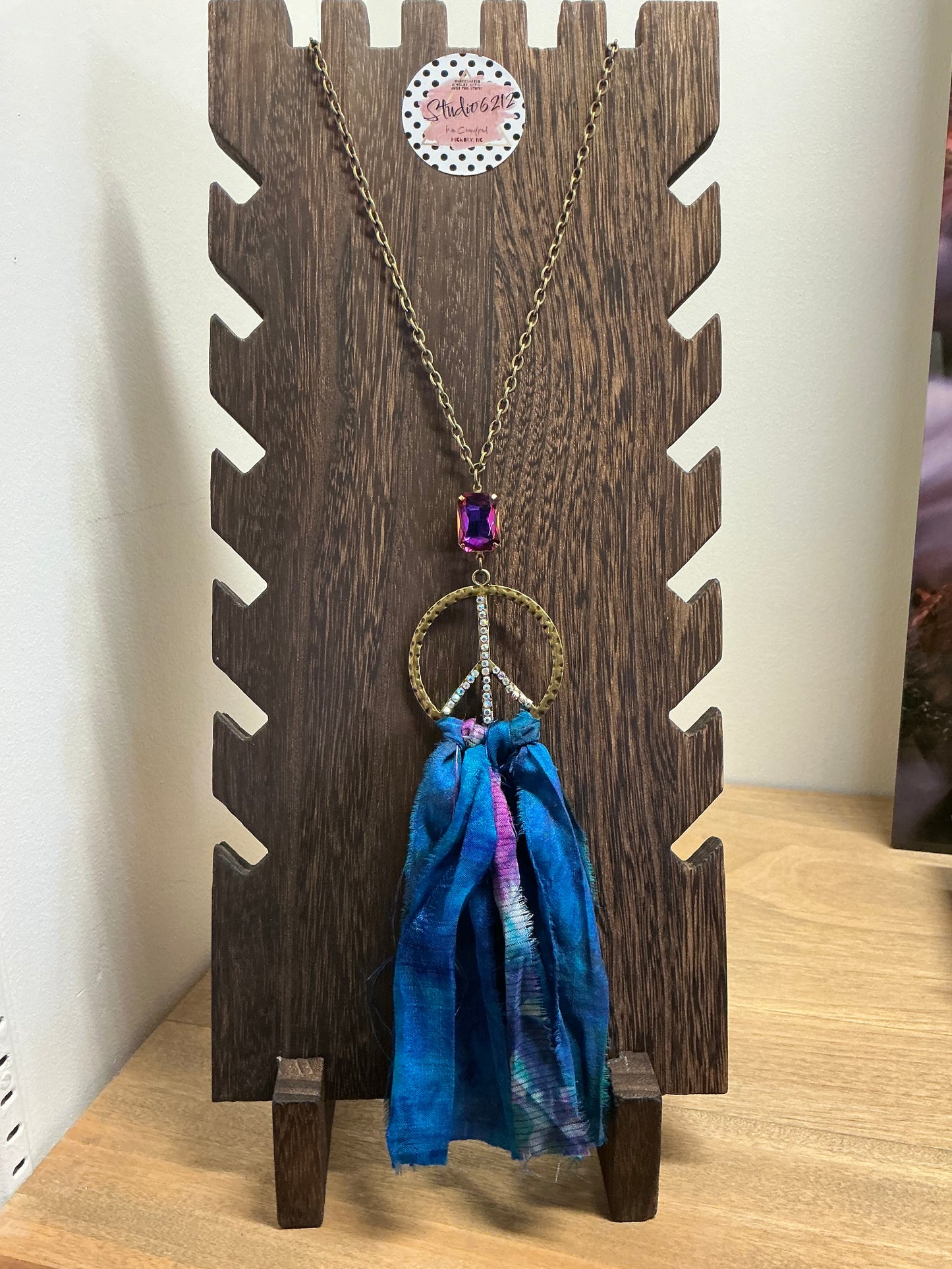 Studio 6212 artisan necklace featuring unique handmade style