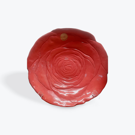 Teresa Icenhour handmade ceramic tray with artisan glaze