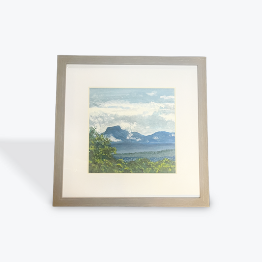 Original watercolor framed painting by Teresa Icenhour handmade art