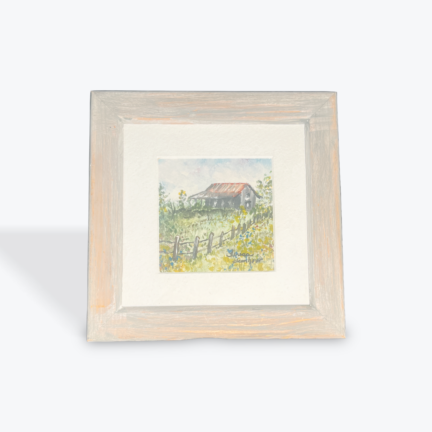 Teresa Icenhour original watercolor artwork ready to hang
