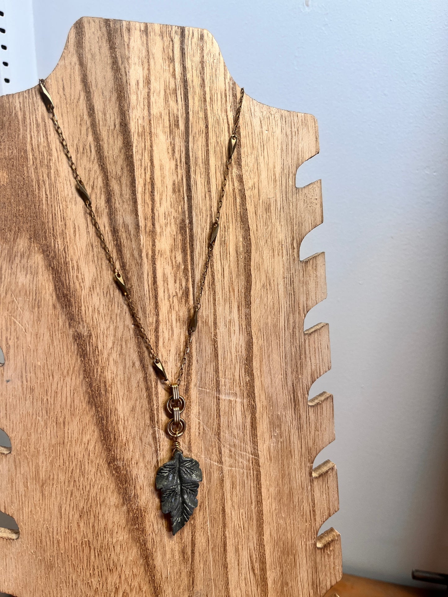 Elegant artisan necklace with handcrafted pendant design