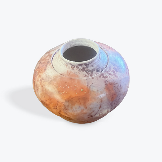 Tigersmoon Design ceramic fire pottery handmade art piece