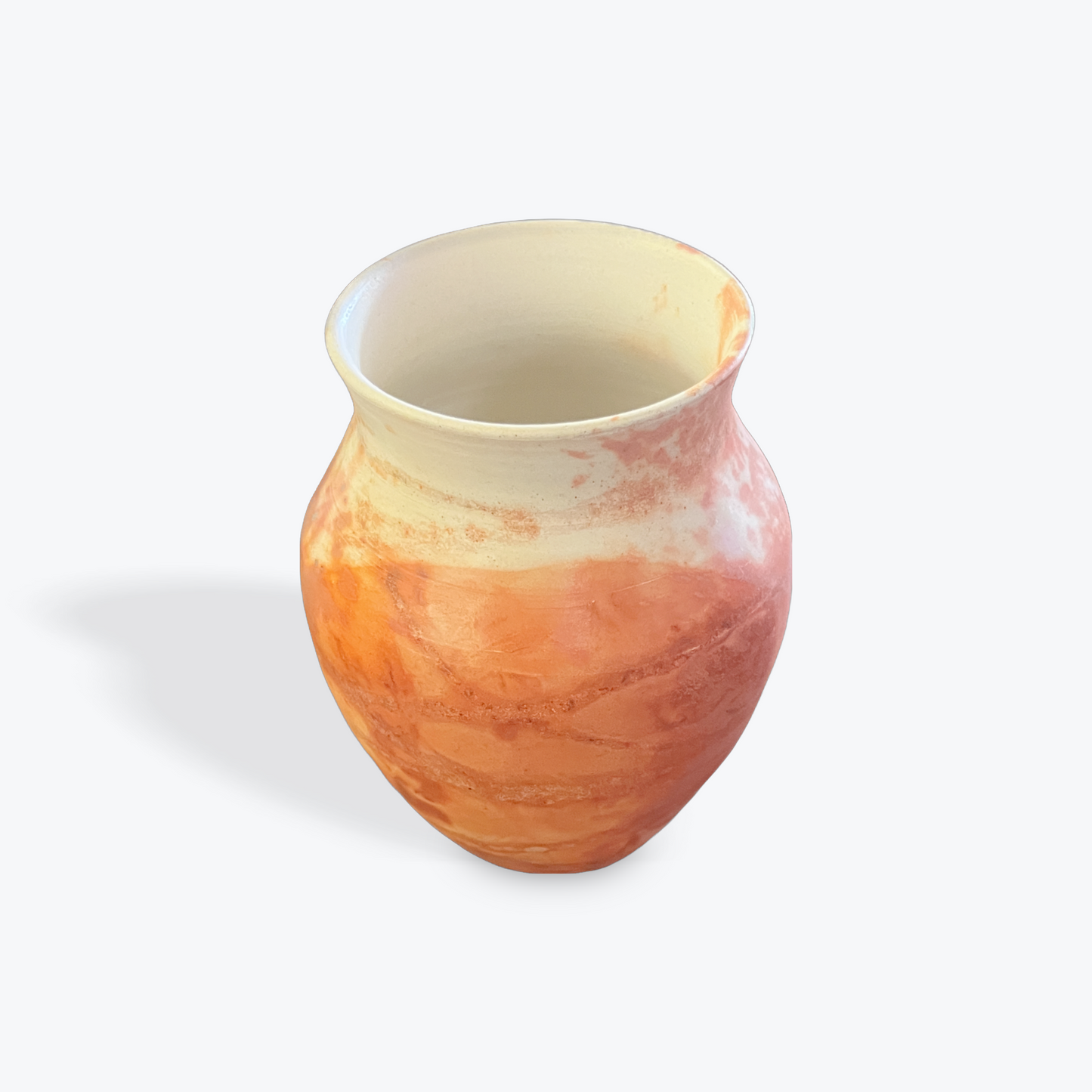 Unique handmade ceramic pottery inspired by fire design