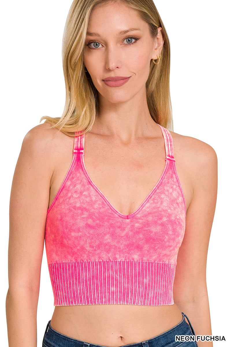 Zenana bralette layering tank in multiple colors for wardrobe basics